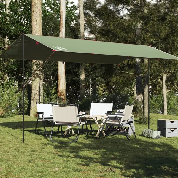 Gossi prelata de camping, verde, 500x294 cm, impermeabila