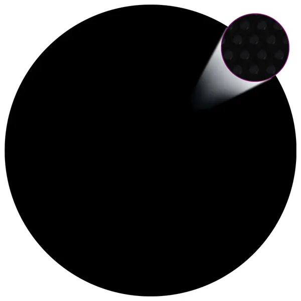 Gossi prelata piscina, negru, 250 cm, pe