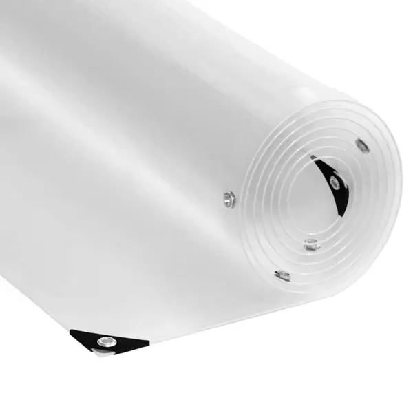 Gossi prelata transparenta cu ochiuri 4x8 m pvc