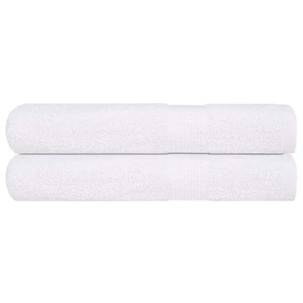 Gossi prosoape 2 buc alb 100x200 cm 360 g/m2 100% bumbac