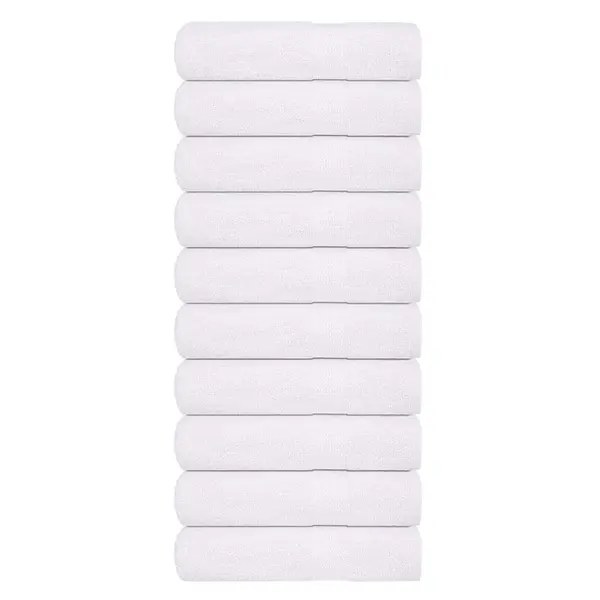 Gossi prosoape de baie 10 buc alb 100x150 cm 360 g/m2 100% bumbac