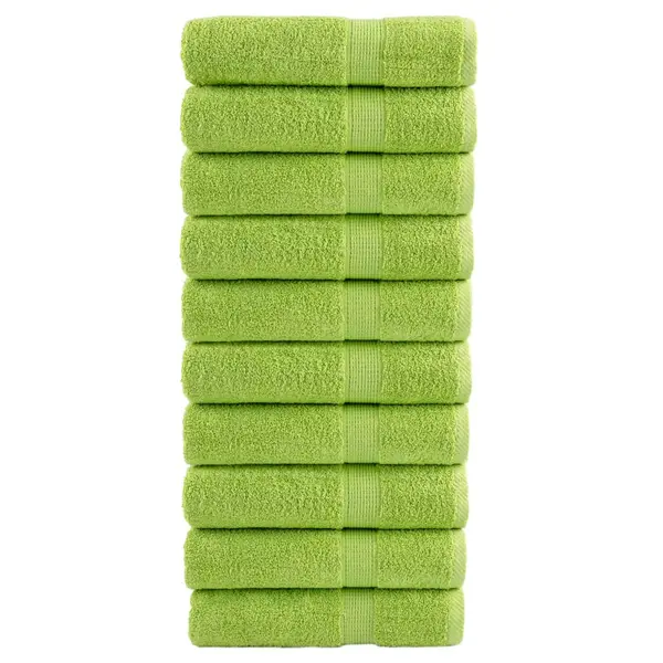 Gossi prosoape de dus premium solund 10 buc. verde 70x140 cm 600 gsm
