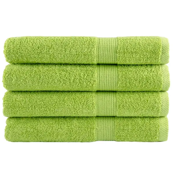 Gossi prosoape de sauna premium solund 4 buc. verde 80x200 cm 600 gsm
