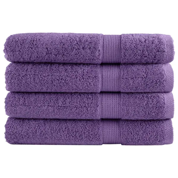 Gossi prosoape de sauna premium solund 4 buc. violet 80x200 cm 600gsm