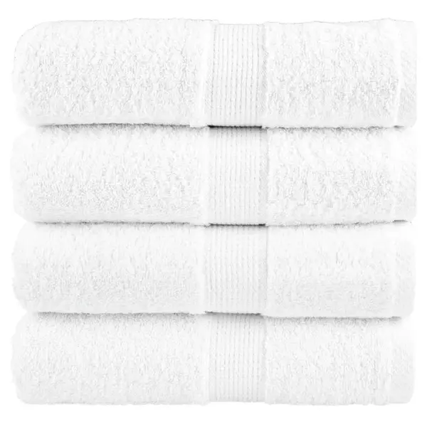 Gossi prosoape oaspeti premium solund, 4 buc. alb 30x50cm 600gsm