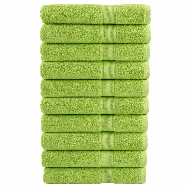 Gossi prosoape premium solund 10 buc. verde mar 100x200 cm 600 gsm