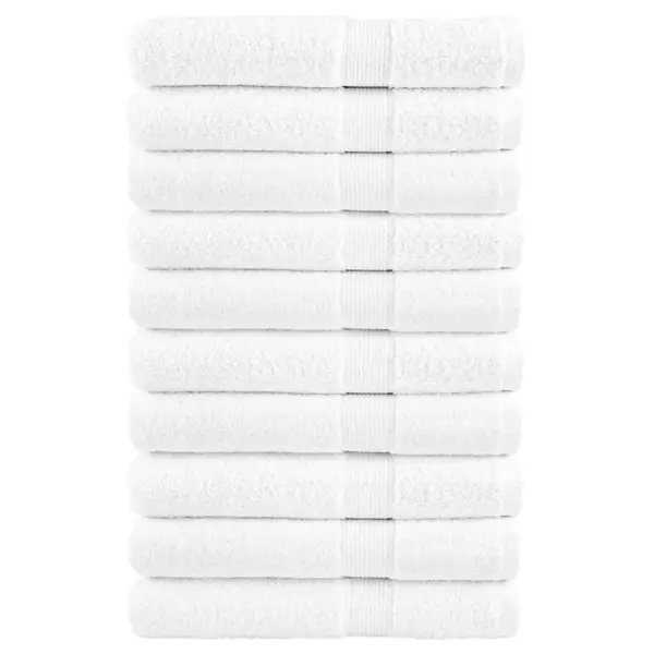 Gossi prosoape premium solund 10buc alb 100x200cm 600gsm