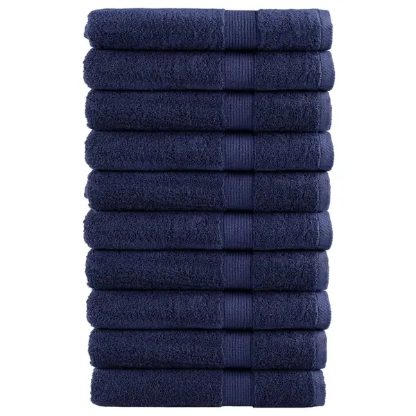 Gossi prosoape premium solund 10buc bleumarin 100x200cm 600gsm
