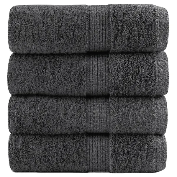 Gossi prosoape premium solund 4 buc antracit 30x50 cm 600 gsm