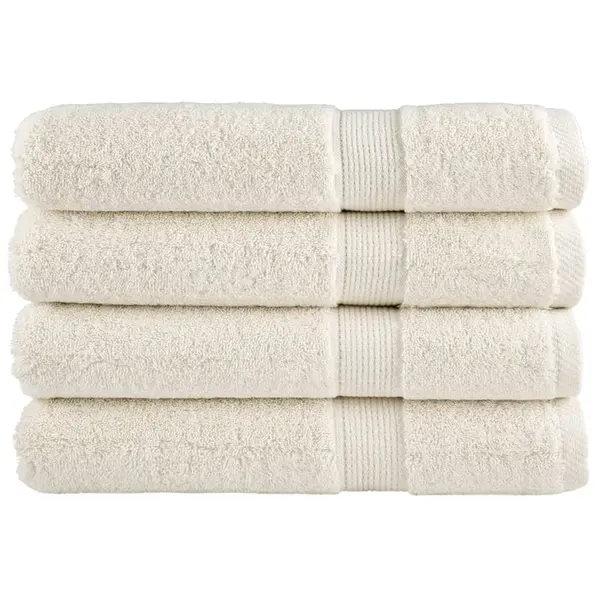 Gossi prosoape premium solund 4 buc. crem 100x200 cm 600 gsm