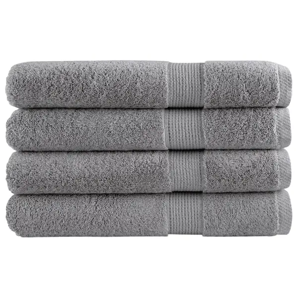 Gossi prosoape premium solund 4 buc gri 100x200cm 600gsm