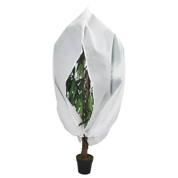 Gossi protectie de fleece plante, cu fermoar, 70 g/m2, 3,14x2,5 m