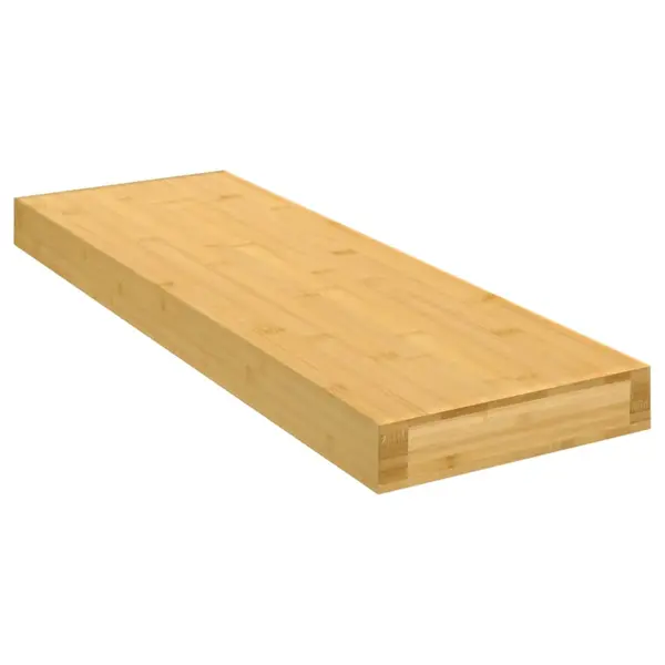 Gossi raft de perete, 80x20x4 cm, bambus