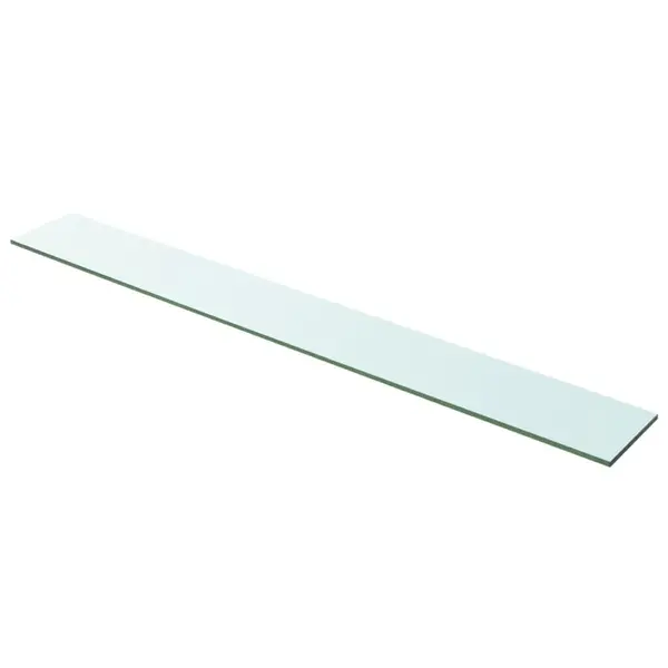 Gossi raft din sticla transparenta, 100 x 12 cm