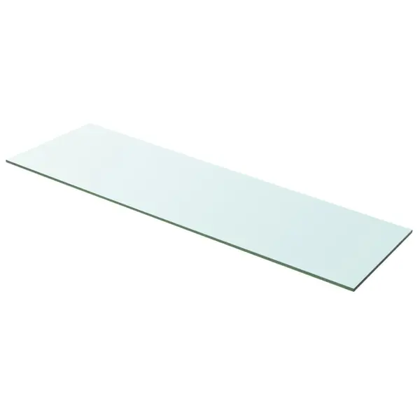 Gossi raft din sticla transparenta, 100 x 30 cm