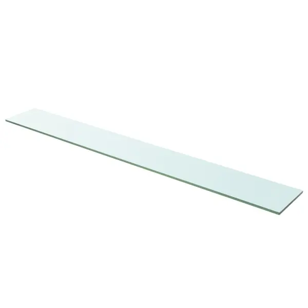Gossi raft din sticla transparenta, 110 x 15 cm