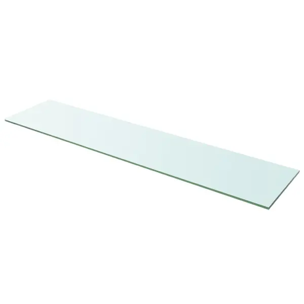 Gossi raft din sticla transparenta, 110 x 25 cm