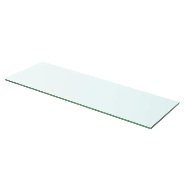 Gossi raft din sticla transparenta, 60 x 15 cm