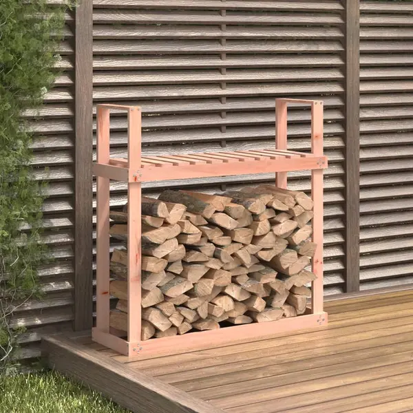 Gossi rastel pentru lemne de foc, 110x35x108,5 cm, lemn masiv douglas
