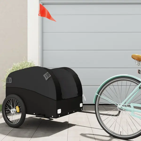 Gossi remorca pentru biciclete, negru, 45 kg, fier