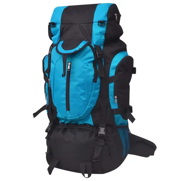 Gossi rucsac pentru drumetii xxl, 75 l, negru si albastru