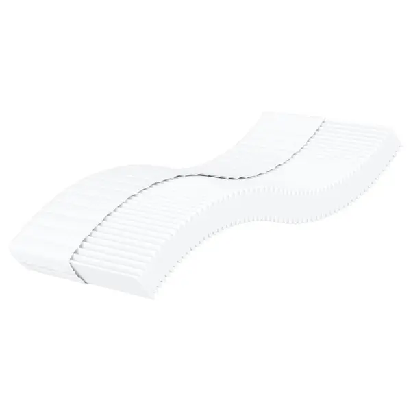 Gossi saltea din spuma, alb, 80x220 cm, duritate h2 h3