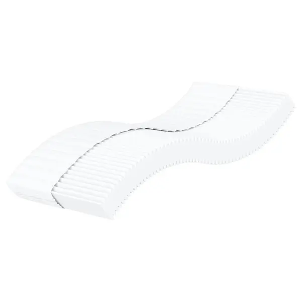 Gossi saltea din spuma, alb, 90x210 cm, duritate h2 h3