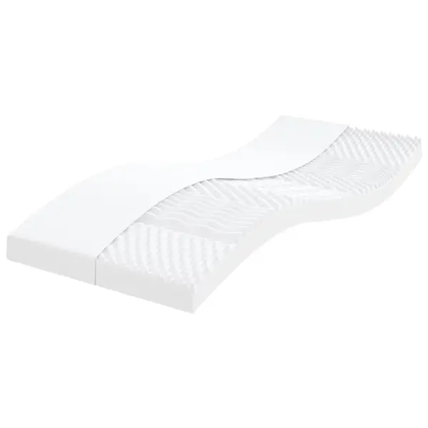Gossi saltea din spuma, alb, 90x220 cm, duritate 7 zone 20 ild