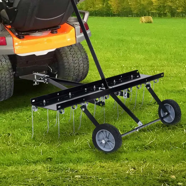 Gossi scarificator pentru masina de tuns iarba ride-on, 100 cm