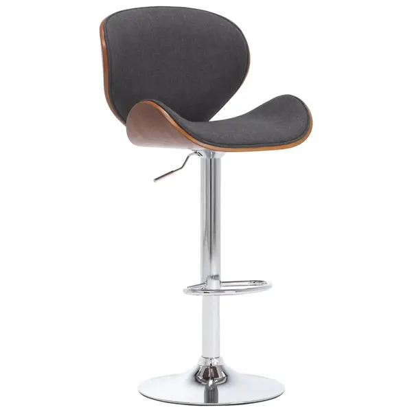 Gossi scaun de bar, gri, material textil