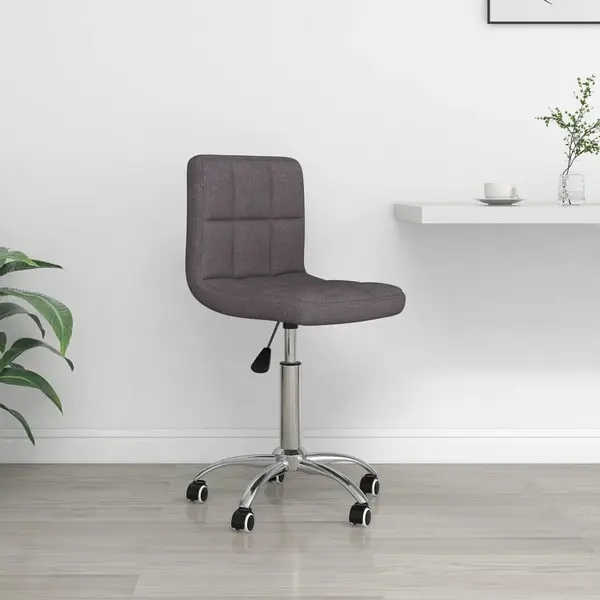 Gossi scaun de birou pivotant, gri taupe, material textil