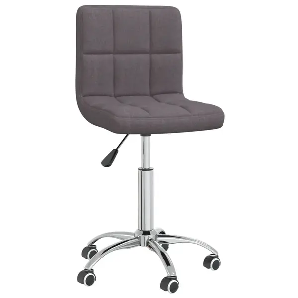 Gossi scaun de bucatarie pivotant, gri taupe, material textil