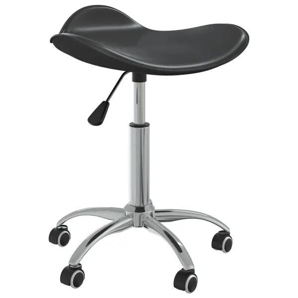 Gossi scaun de salon spa, negru, piele ecologica