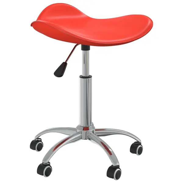 Gossi scaun pentru salon spa, rosu, piele ecologica
