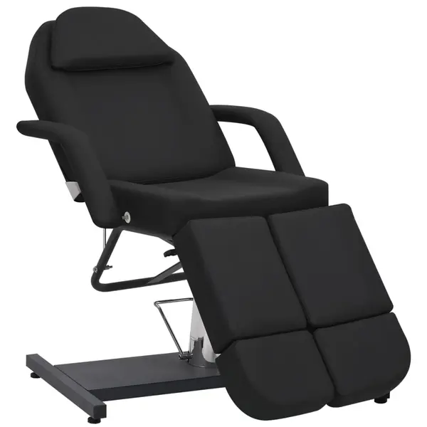 Gossi scaun tratament infrumusetare, negru, 180x62x78 cm, piele eco