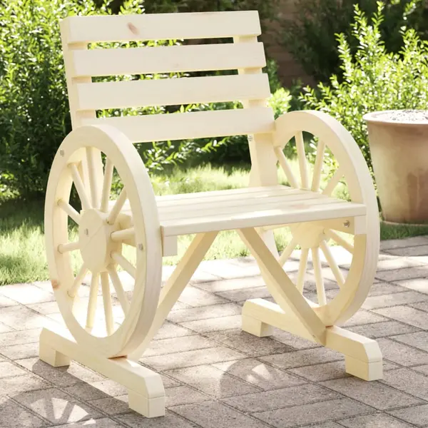 Gossi scaune de gradina, 2 buc., 58x58x78,5 cm, lemn masiv de brad