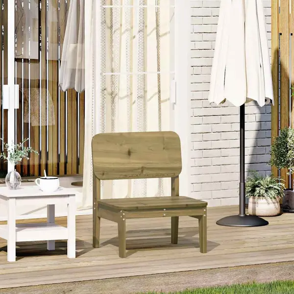 Gossi scaune de gradina, 60x52,5x72 cm, lemn de pin impregnat