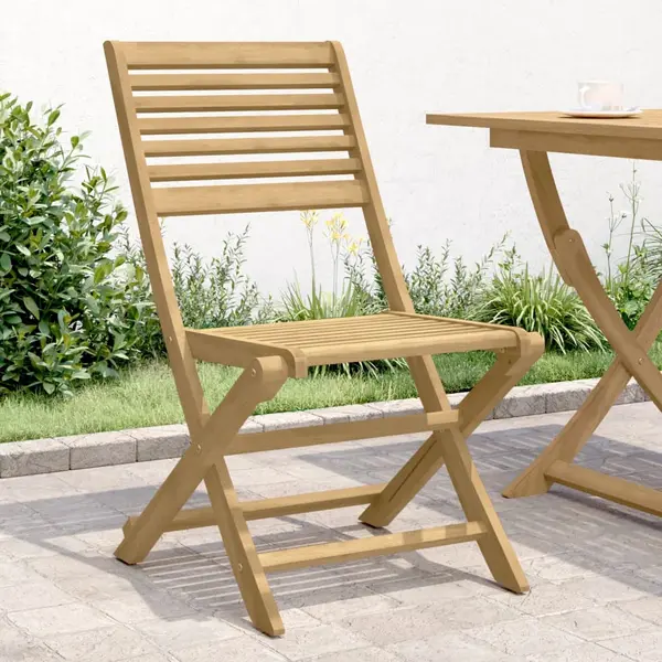 Gossi scaune gradina pliante 2 buc. 48,5x61,5x87 cm lemn masiv acacia