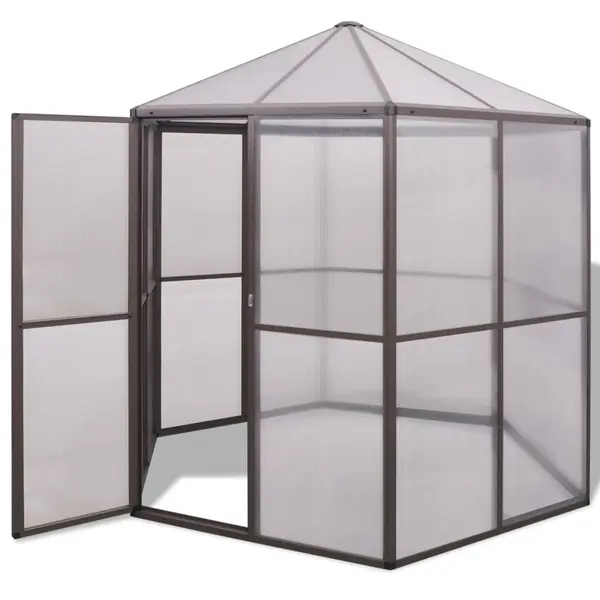 Gossi sera, 240x211x232 cm, aluminiu