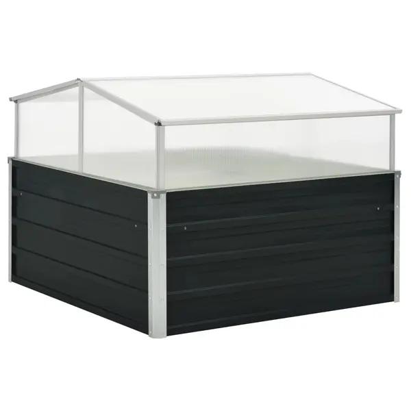 Gossi sera, antracit, 100x100x77 cm, otel galvanizat