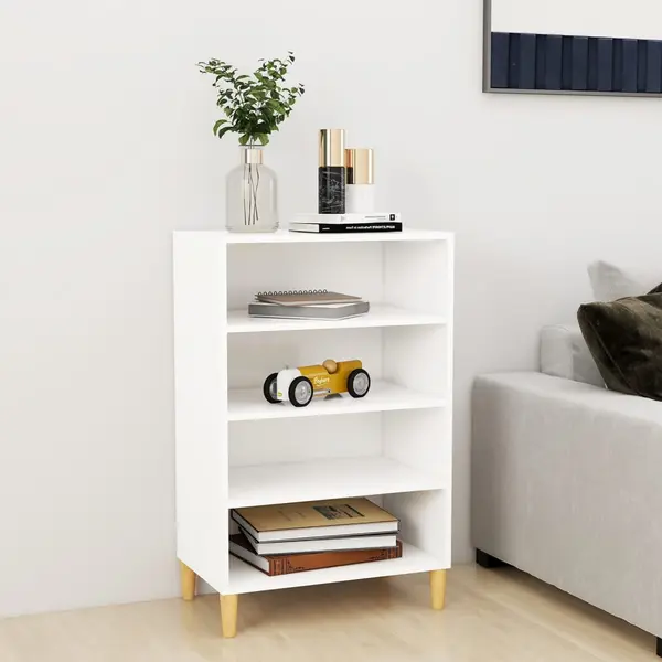 Gossi servanta, alb, 57x35x90 cm, pal