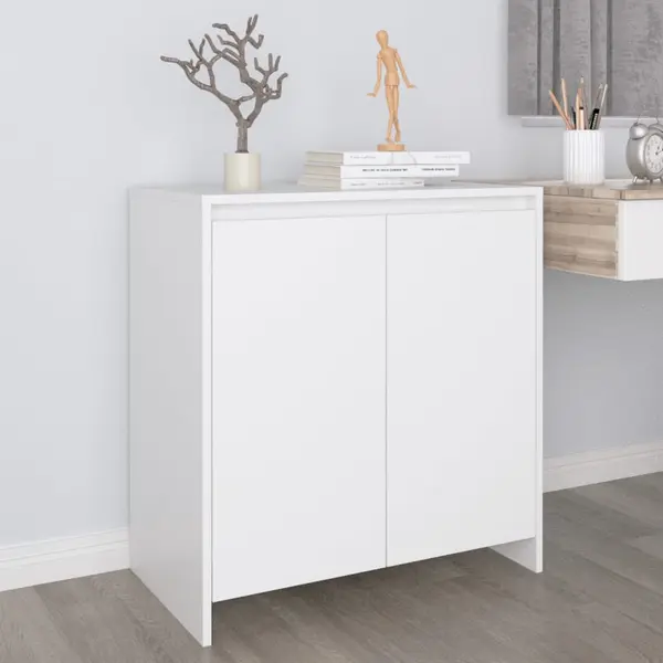 Gossi servanta, alb, 70x41x75 cm, lemn prelucrat
