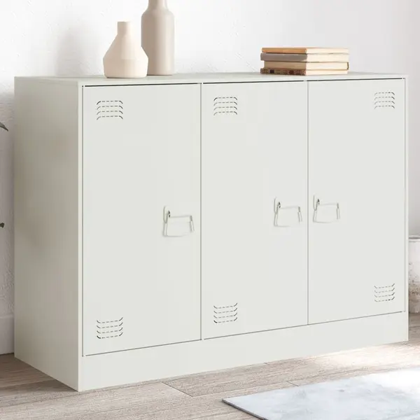 Gossi servanta, alb, 99x39x73 cm, otel