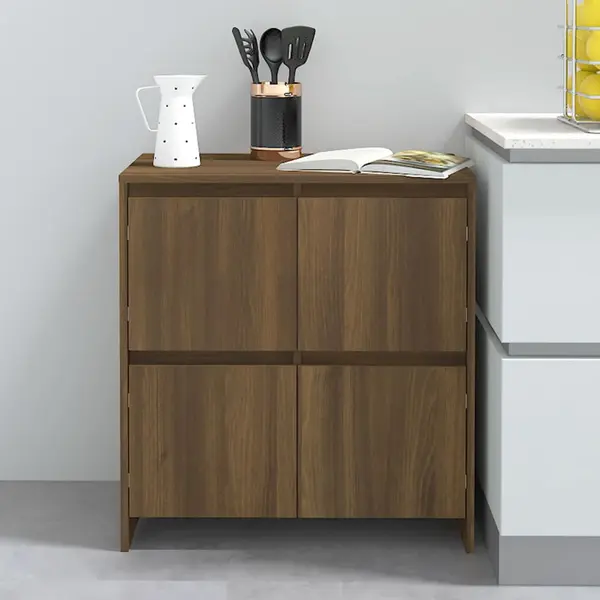Gossi servanta, stejar maro, 70x41x75cm, lemn prelucrat