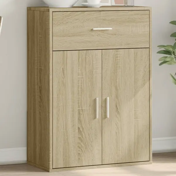 Gossi servanta, stejar sonoma, 60x30x84 cm, lemn compozit