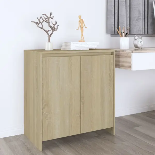 Gossi servanta, stejar sonoma, 70x41x75 cm, lemn prelucrat