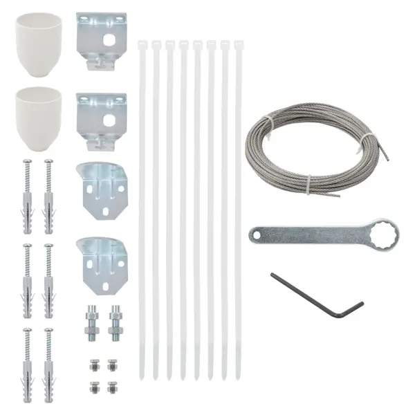 Gossi set de accesorii pentru paravan de balcon, 29 piese