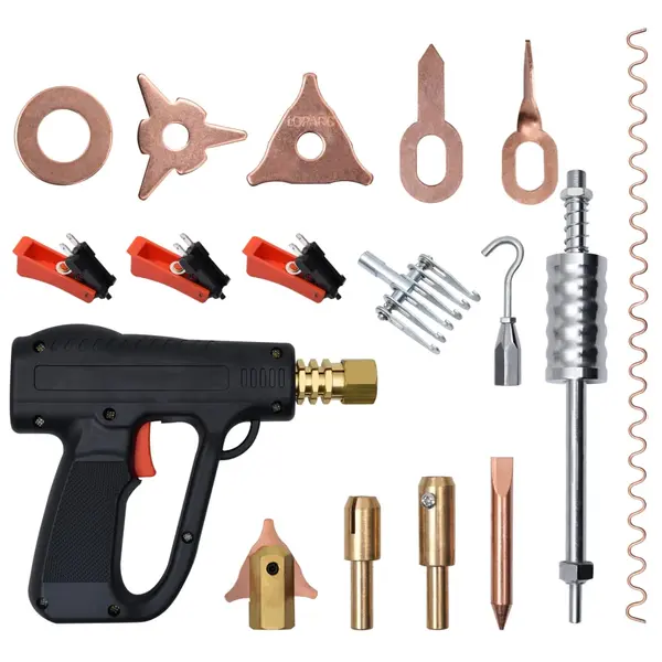 Gossi set de sudura reparatii deformari auto fara vopsire, 67 piese