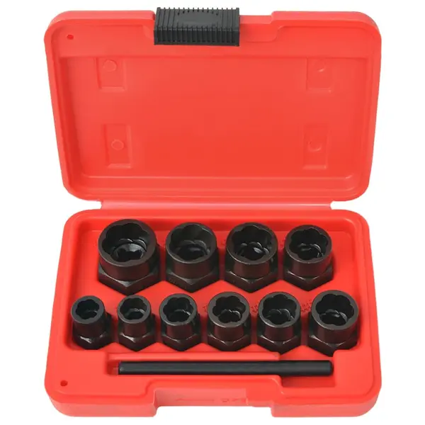 Gossi set extractor suruburi si piulite deteriorate din otel, 11 piese