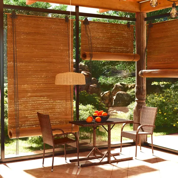 Gossi set mobilier de gradina, 3 piese, maro
